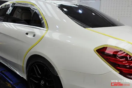 벤츠 S63 AMG 자동차보호필름 PPF 풀시공 ! / 동대문,광진구,중랑구
