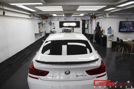 BMW 640d 루프스킨 시공으로 알아보는 탑폴리에 필름 면 비교 / 동대문,광진구,중랑구