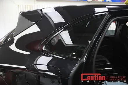 포르쉐 카이엔 SUV 그릴랩핑과 윈도우몰딩 랩핑의 깔끔한 효과 / 동대문,광진구,중랑구