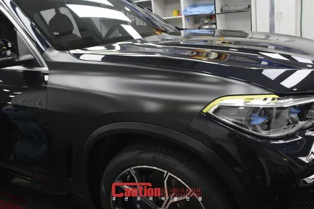 강북 사틴블랙 랩핑은 에이버리 SWF : BMW X5 전체 풀시공 / 동대문,광진구,중랑구