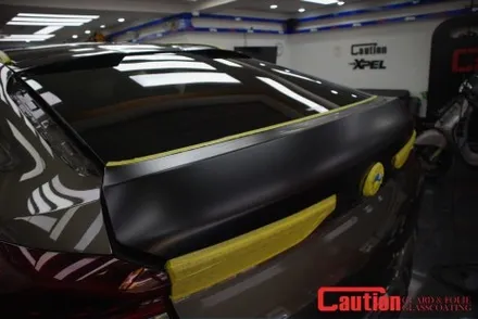 BMW X6 사틴블랙 전체랩핑 & 크롬죽이기 / 동대문,광진구,중랑구