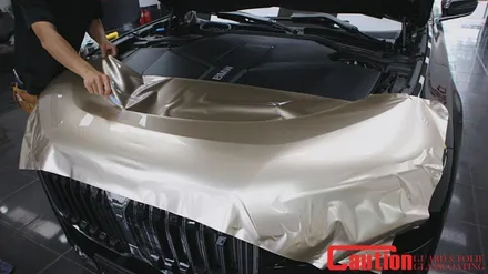 BMW I7 고광택 샴페인골드 상단랩핑, 확실한 아이덴티티 / 동대문,광진구,중랑구