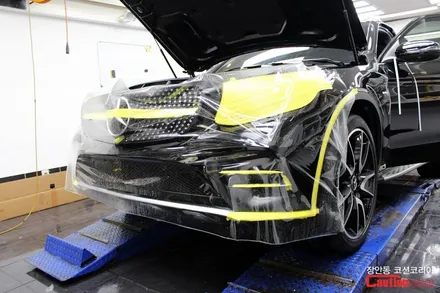벤츠 GLC 43 AMG : 스톤칩 방지용 PPF 시공 - 장안동 코션 / 동대문,광진구,중랑구