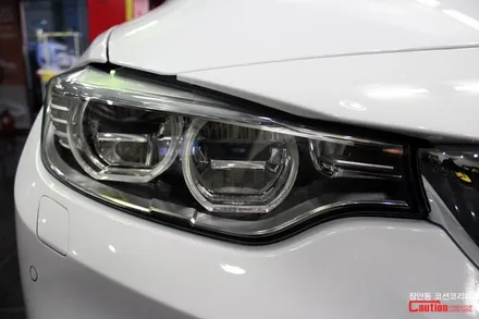자동차 돌빵(스톤칩) 예방하는 방법은!? 바로 자동차 보호필름 PPF !! BMW M4 앞범퍼 PPF 시공 - 코션 코리아 장안점 / 동대문,광진구,중랑구