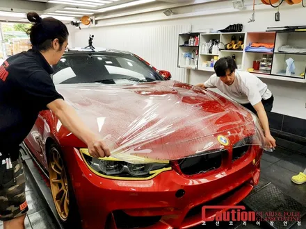 BMW M4 코션가드 PPF로 본넷 범퍼 보호 시공 / 동대문,광진구,중랑구