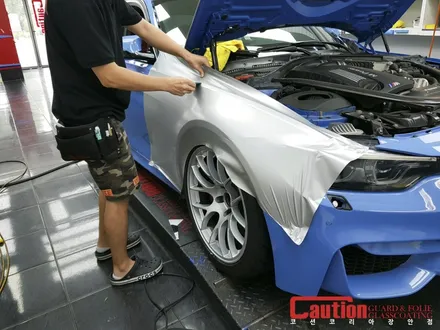 BMW M3를 알루미늄 랩핑하면 어떤 모습일까? / 동대문,광진구,중랑구