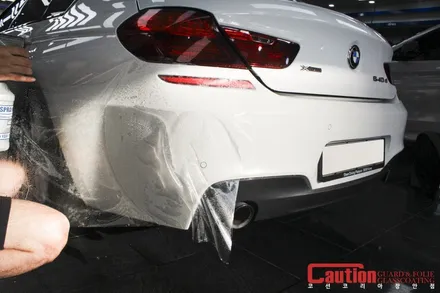 BMW 640d 자신있는 코너링을 위한 범퍼코너 PPF / 동대문,광진구,중랑구