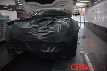 아우디 A6 랩핑제거 후 락그레이 전체랩핑 완벽한 이미지변신 / 동대문,광진구,중랑구