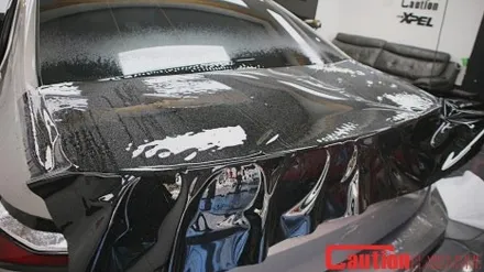 BMW 740i 블랙 PPF로 투톤랩핑과 도장면보호를 동시에! / 동대문,광진구,중랑구