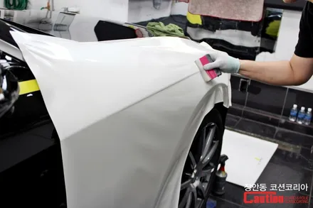 벤츠 S63 AMG 카스킨, 전체랩핑으로 더 우아하게 - 코션 코리아 / 동대문,광진구,중랑구