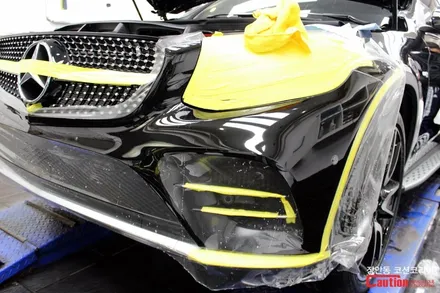 벤츠 GLC 43 AMG : 스톤칩 방지용 PPF 시공 - 장안동 코션 / 동대문,광진구,중랑구