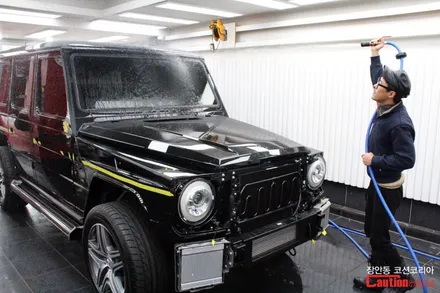 벤츠 G 63 AMG(G바겐, 지바겐) 튜닝 전체랩핑 시공 - 장안동 코션 / 동대문,광진구,중랑구