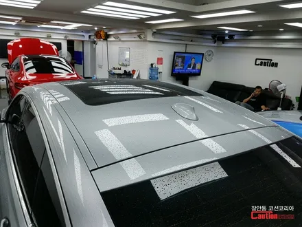 자동차 루프스킨 어떤 필름이 좋을까?? BMW 6GT KPMF 탑폴리에 필름으로 루프스킨 시공, 장안동 코션 코리아 / 동대문,광진구,중랑구