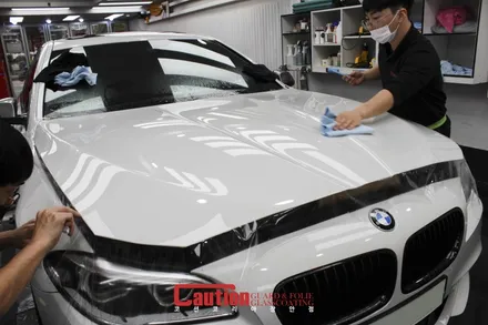 M550i 오랫동안 즐기는 투명PPF + 블랙PPF 루프스킨 / 동대문,광진구,중랑구