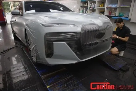 장안동 BMW 740i 무광PPF + 크롬죽이기 완벽한 시공을 원하신다면 / 동대문,광진구,중랑구