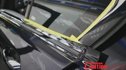 BMW 530i 윈도우몰딩 + 프론트그릴 크롬지우기 / 동대문,광진구,중랑구