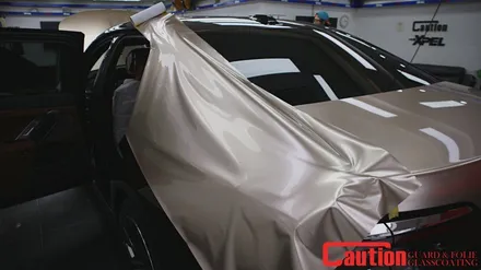 BMW I7 고광택 샴페인골드 상단랩핑, 확실한 아이덴티티 / 동대문,광진구,중랑구