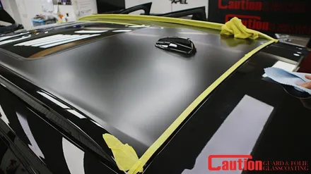 볼보 XC90 사틴블랙 전체랩핑 고급스러움과 강인함을 동시에 / 동대문,광진구,중랑구
