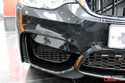 BMW M3 앞범퍼 PPF 시공 - 장안동 코션 / 동대문,광진구,중랑구