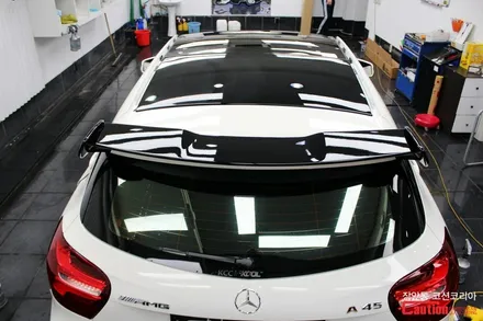 벤츠 A 45 AMG 루프스킨 & PPF - 장안동 코션 / 동대문,광진구,중랑구