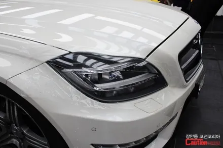 벤츠 CLS63AMG 자동차보호필름 PPF 생활보호패키지 시공! - 장안동 코션 / 동대문,광진구,중랑구