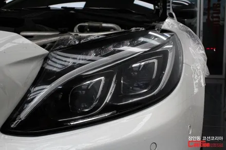 벤츠 C63 AMG 생활보호 PPF 시공, 장안동 코션에서 자동차 PPF 시공가격 알아보세요. / 동대문,광진구,중랑구