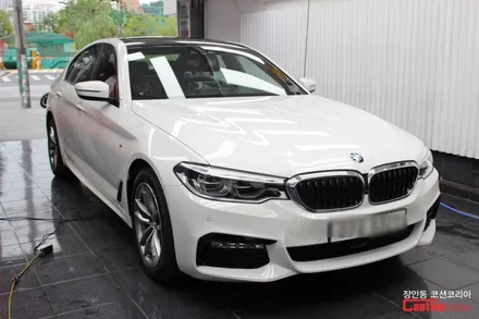 장안동 루프스킨 장인!! BMW 520d 자동차 루프스킨 시공, 파노라마 선루프 튜닝 / 동대문,광진구,중랑구