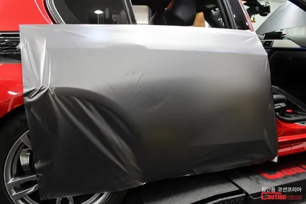 반무광 랩핑의 매력에 빠져보자! BMW 320d 사틴그레이 전체랩핑 / 동대문,광진구,중랑구