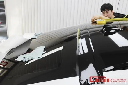 BMW X6 탑폴리에 루프스킨과 범퍼 부분랩핑 / 동대문,광진구,중랑구