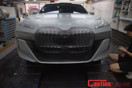 장안동 BMW 740i 무광PPF + 크롬죽이기 완벽한 시공을 원하신다면 / 동대문,광진구,중랑구