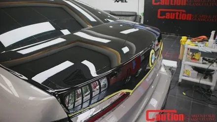 BMW 740i 블랙 PPF로 투톤랩핑과 도장면보호를 동시에! / 동대문,광진구,중랑구