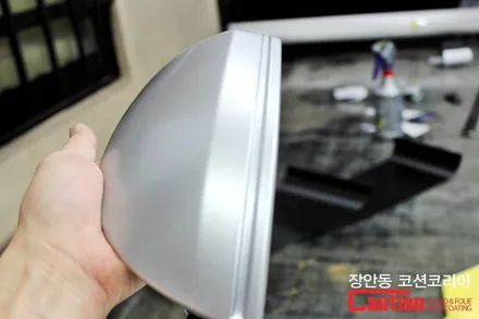 아우디A7 사이드미러 포인트 랩핑 / 동대문,광진구,중랑구