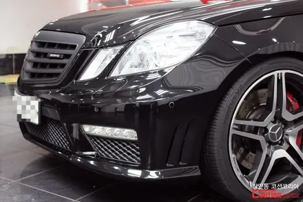 벤츠 E63 AMG 앞범퍼 PPF 시공 / 동대문,광진구,중랑구