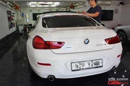 BMW 640d 라이트필름 & 루프스킨 - 장안동 코션 / 동대문,광진구,중랑구