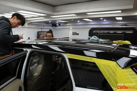 스타일리쉬한 내 차 만들기, 자동차 루프스킨 투톤 랩핑 / 동대문,광진구,중랑구