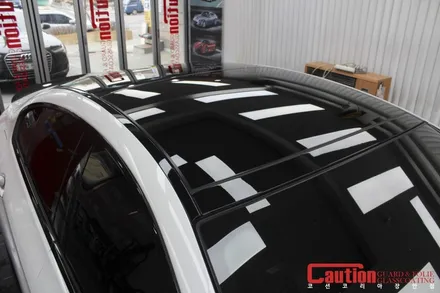 BMW 640d 루프스킨 시공으로 알아보는 탑폴리에 필름 면 비교 / 동대문,광진구,중랑구