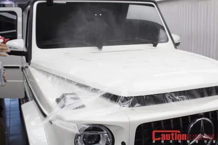 벤츠 G63 AMG 본넷/범퍼/그릴/휠커버 PPF / 동대문,광진구,중랑구