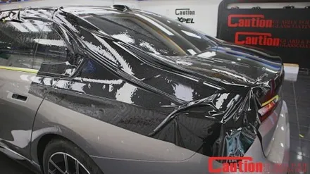 BMW 740i 블랙 PPF로 투톤랩핑과 도장면보호를 동시에! / 동대문,광진구,중랑구