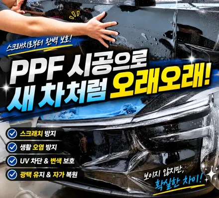 테슬라 신차출 후 돌빵 걱정? 원주 PPF 풀시공으로 해결했습니다. / 원주 호저면