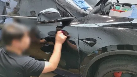 테슬라 신차출 후 돌빵 걱정? 원주 PPF 풀시공으로 해결했습니다. / 원주 호저면