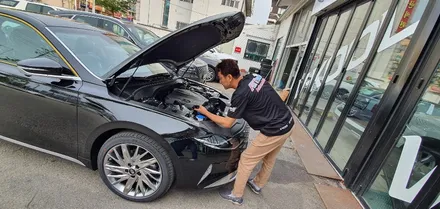 원주 신차검수, 올댓오토모빌 원주점 그랜저 신차패키지 / 원주 호저면