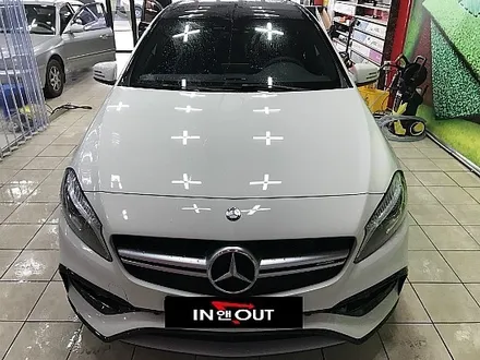 원주 썬팅 : 벤츠A클래스45AMG, 브이쿨 틴팅 VK시리즈/NH시리즈 필름으로 완성 / 원주 호저면