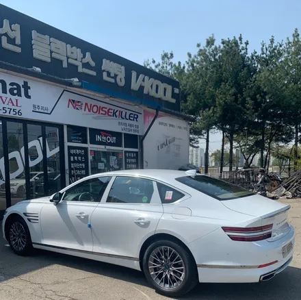 원주 제네시스 G80 시공 후기 / 원주 호저면