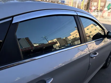 원주썬팅 브이쿨 LF쏘나타 측 후면 K등급 시공 / 원주 호저면