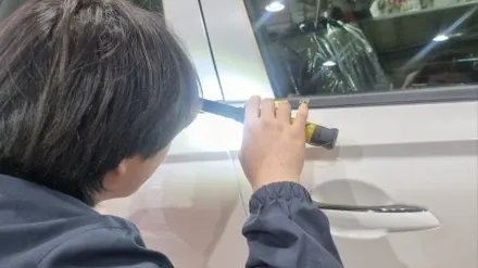 원주 제네시스 GV70 틴큐브 프리미엄 썬팅패키지 스타일 2번으로 만족! / 원주 호저면