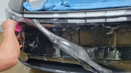테슬라 신차출 후 돌빵 걱정? 원주 PPF 풀시공으로 해결했습니다. / 원주 호저면