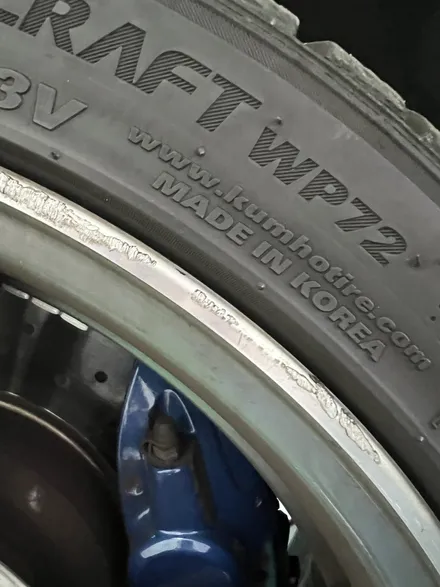 대구 휠복원 대구 휠도색 대구 자동차 휠수리 잘하는 곳 휠플레이 타이어 전문[BMW 4시리즈 순정 19인치 블랙펄유광 휠도색 작업입니다.] / 대구 서구 평리동