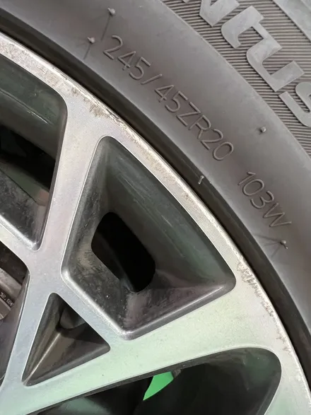 대구 휠복원 대구 휠도색 대구 자동차 휠수리 잘하는 곳 휠플레이 타이어 전문[제네시스 G90 순정 20인치 다이아몬드커팅 휠복원 작업입니다.] 대구 휠복원 성지 / 대구 서구 평리동
