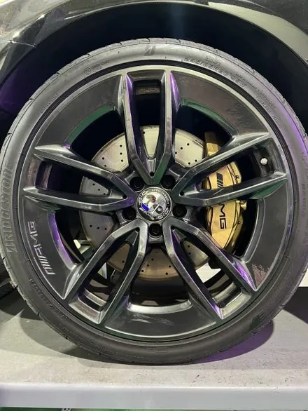 대구 휠복원 대구 휠도색 대구 휠수리 잘하는 곳 타이어 전문 휠플레이 [벤츠 E 53 AMG 순정 20인치 고스트크롬 휠도색 작업입니다.] / 대구 서구 평리동