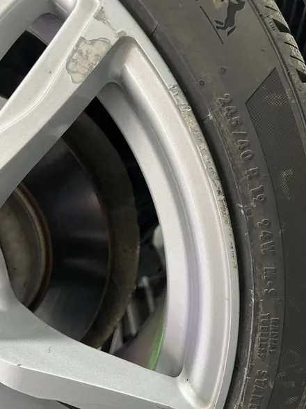 대구 휠복원 대구 휠도색 대구 자동차 휠수리 잘하는 곳 휠플레이 타이어 전문[BMW 5시리즈 순정 18인치 휠복원 작업입니다.] / 대구 서구 평리동